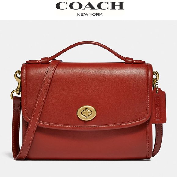 Coach Red Crossbody Bag - Picture 1 of 13